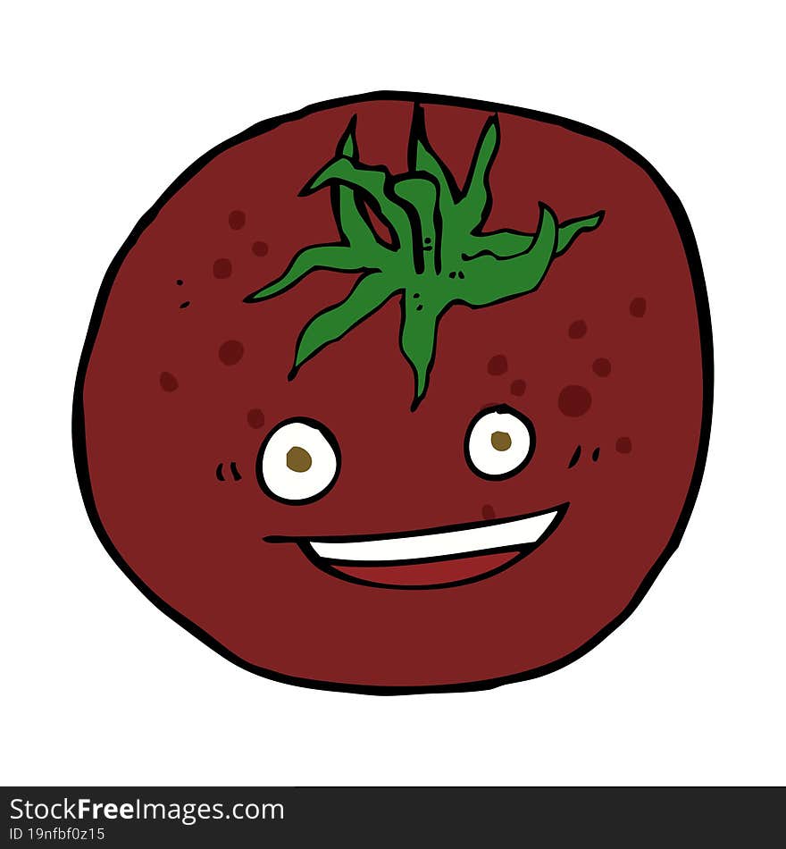 cartoon tomato