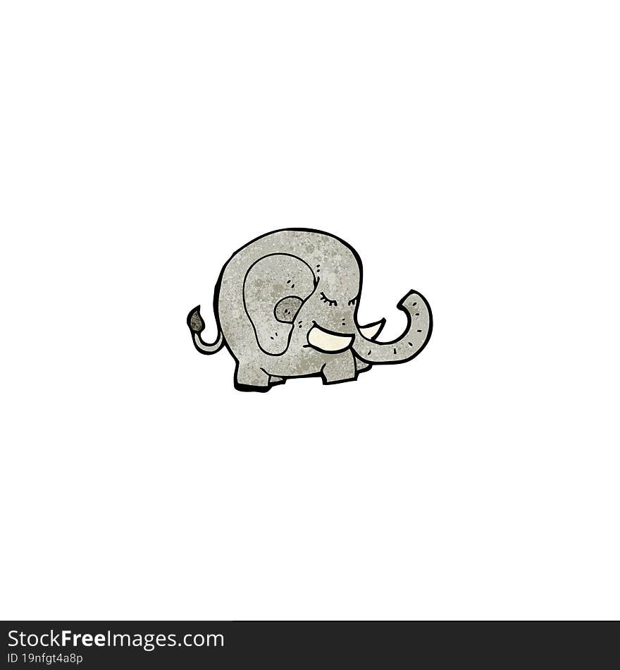 cartoon elephant