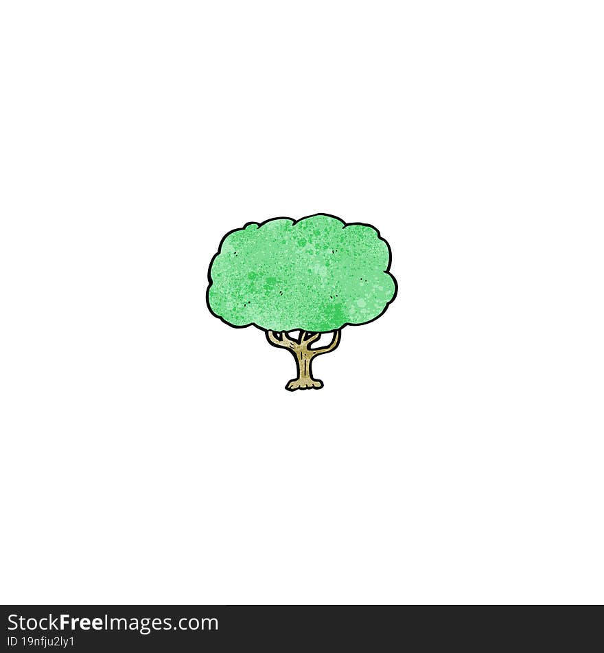 cartoon tree