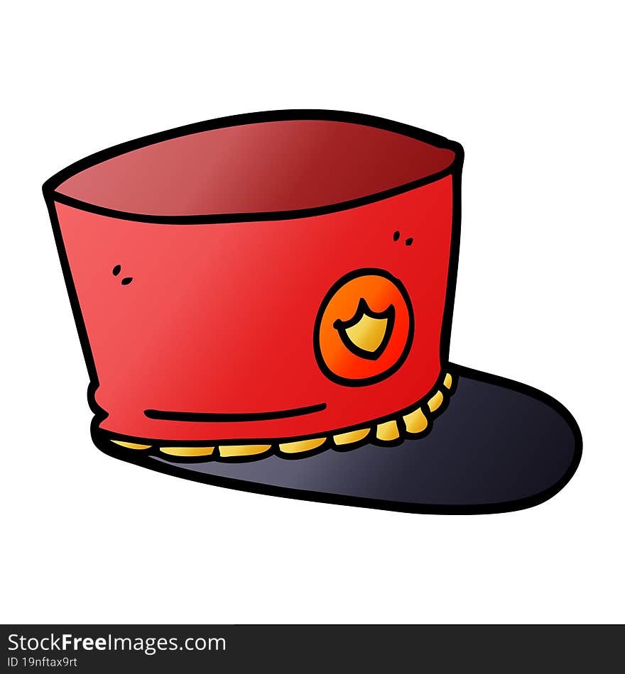 Cartoon Doodle Official Hat