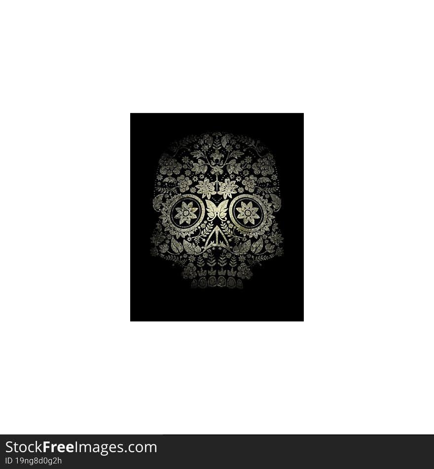 Day Of The Dead Skull