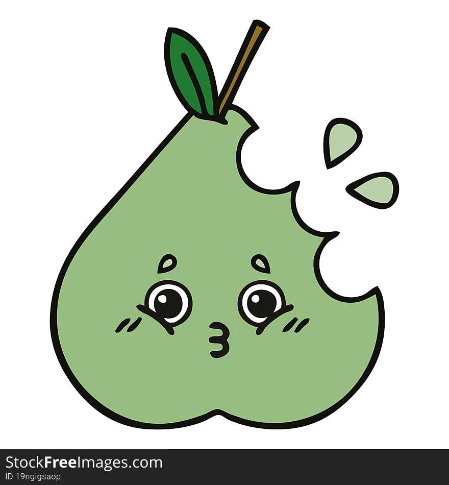 Cute Cartoon Pear