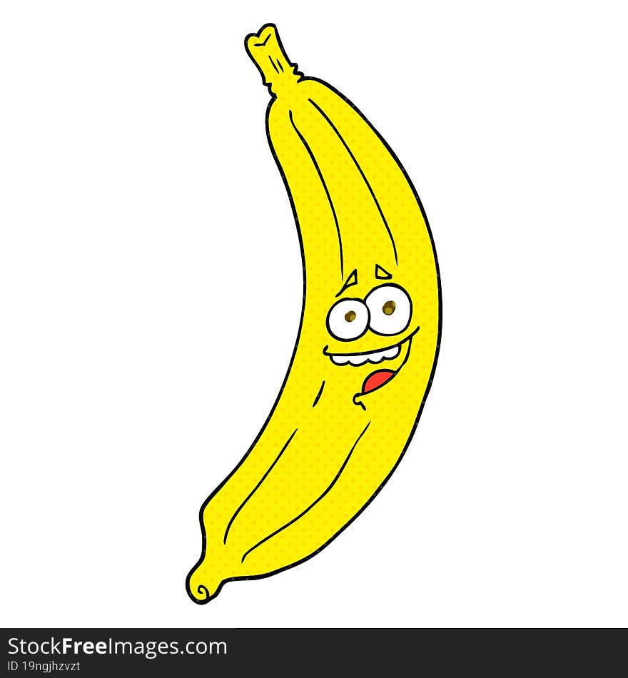 cartoon banana