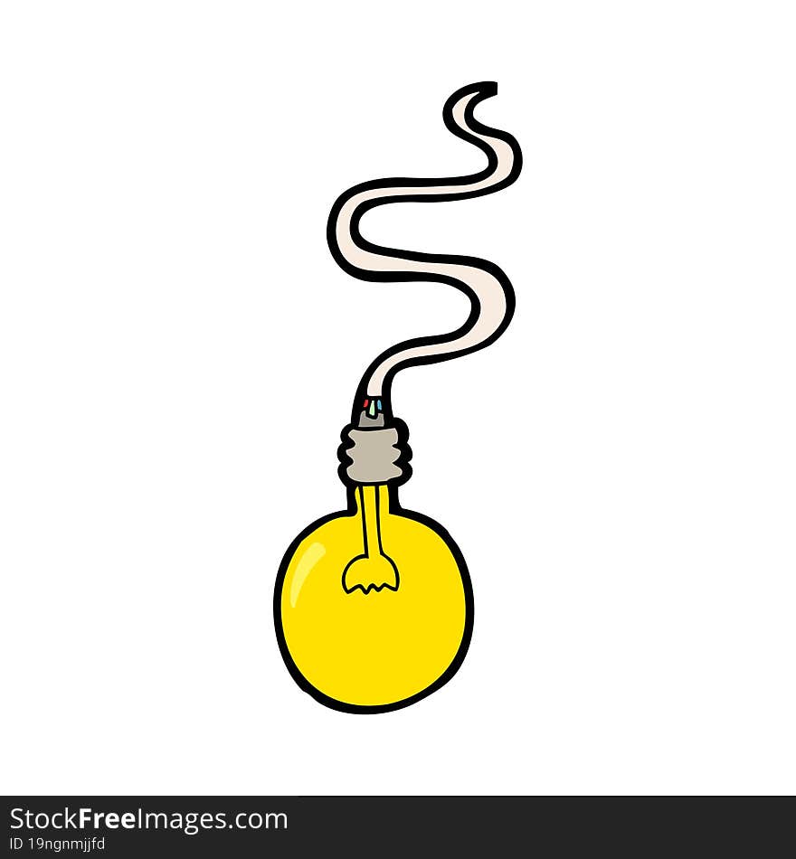 Cartoon Light Bulb