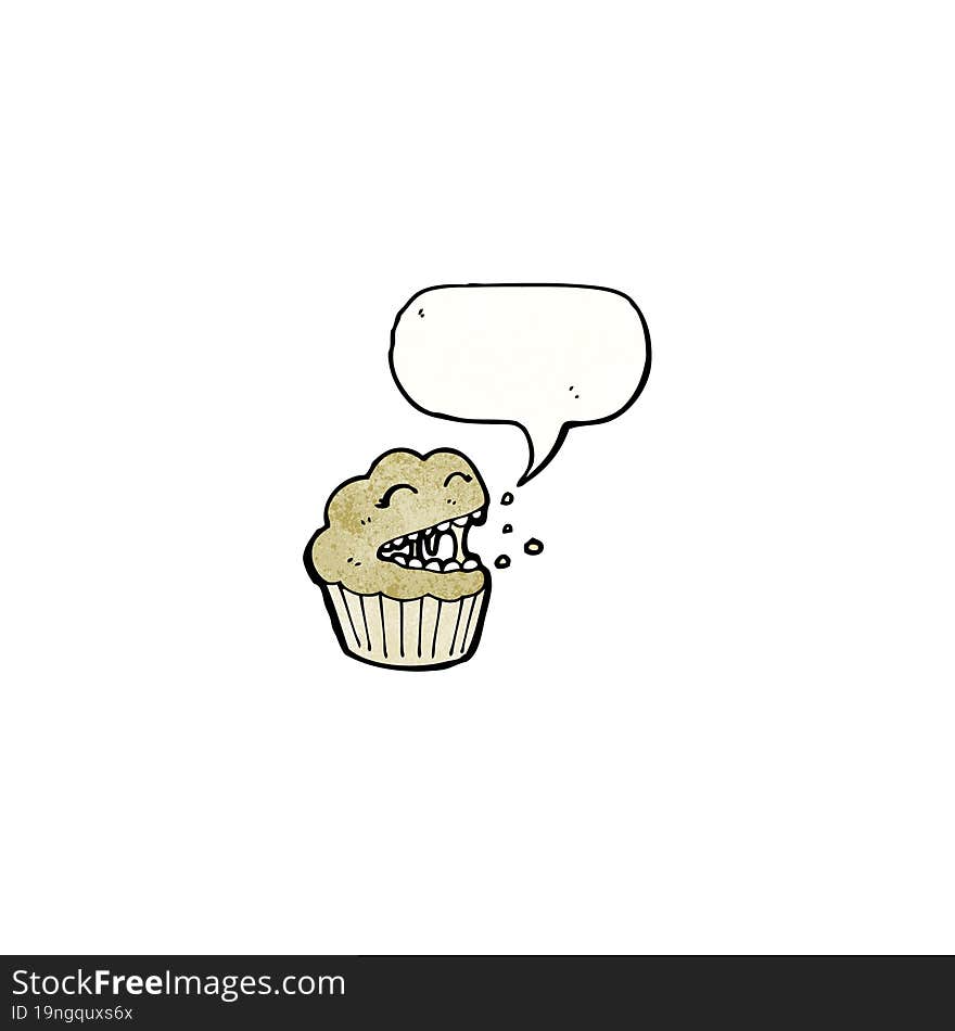 cartoon cupcake