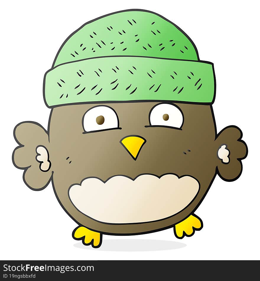 cartoon cute owl