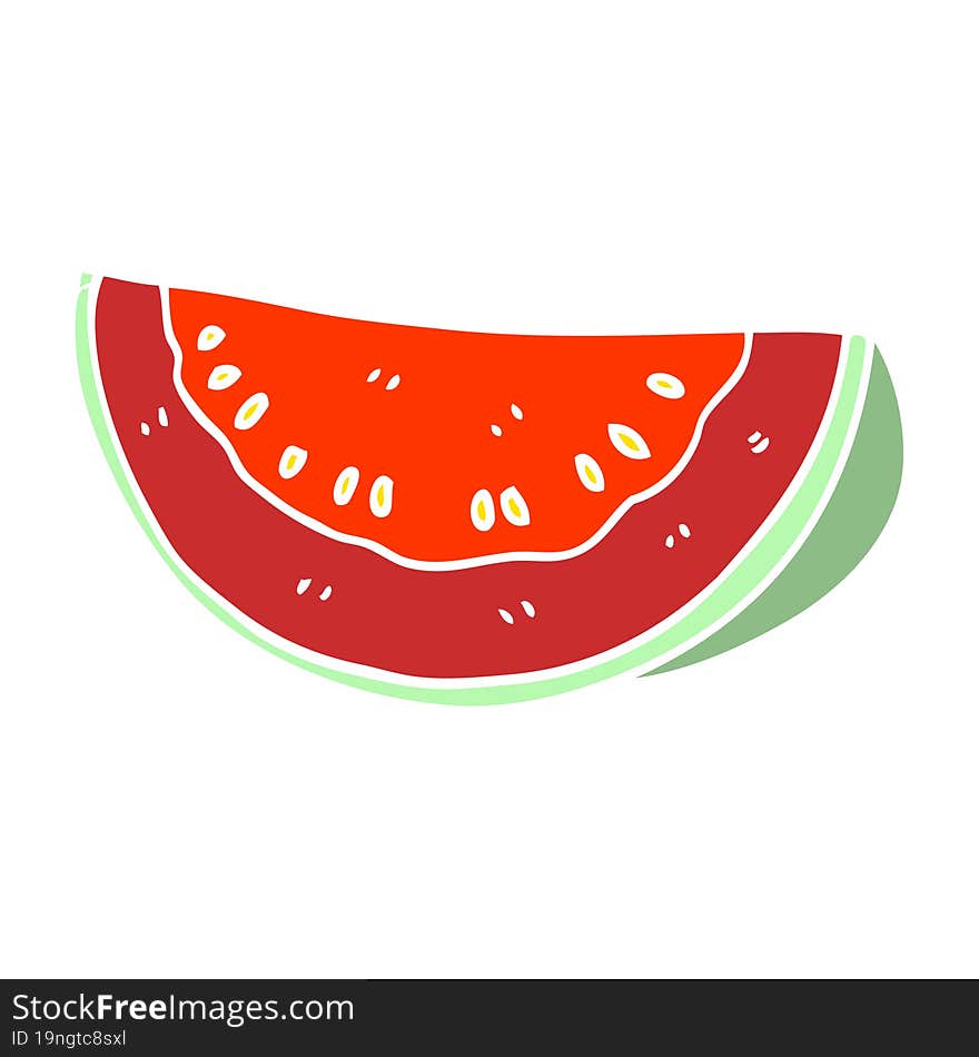 cartoon doodle watermelon