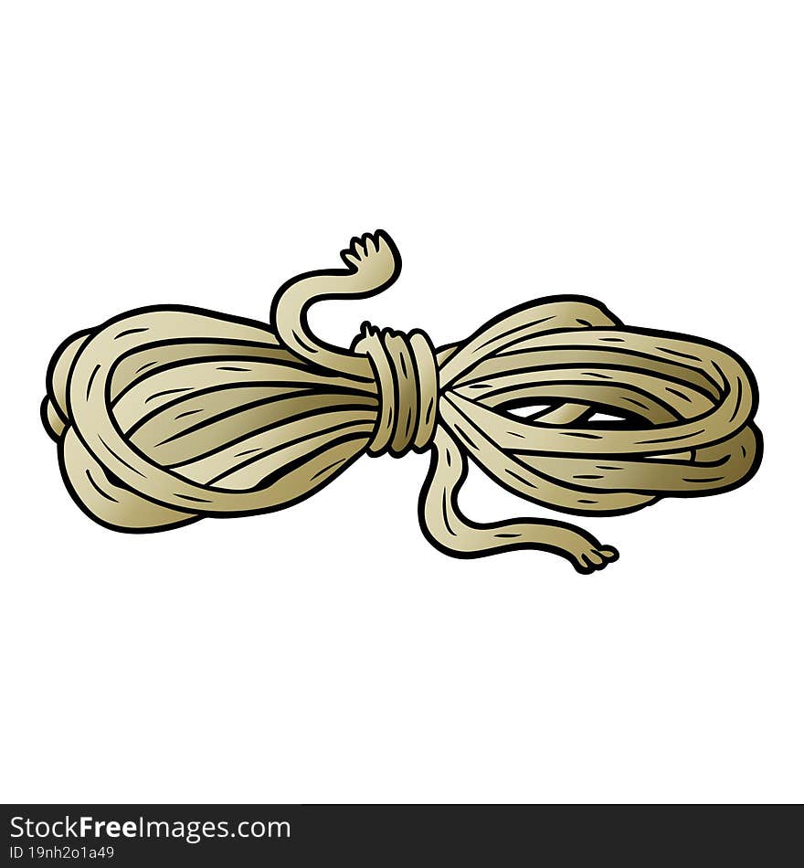 cartoon rope. cartoon rope