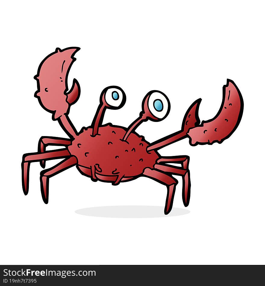 Cartoon Crab