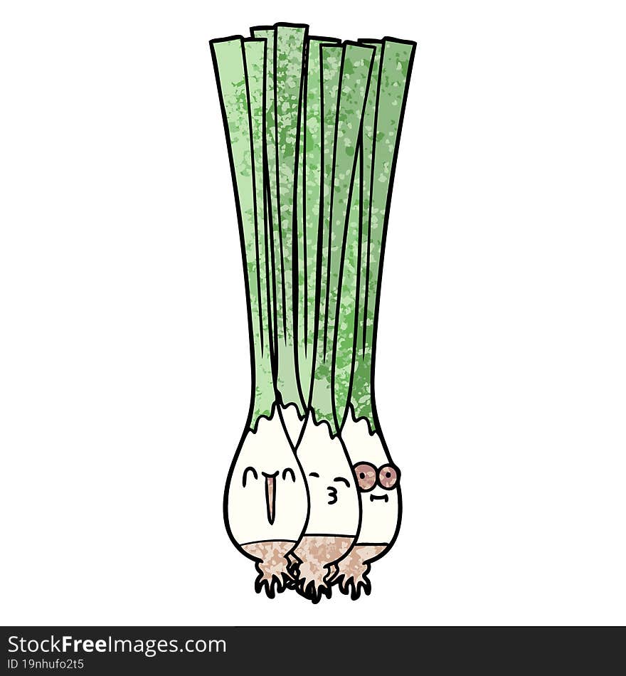 spring onions. spring onions