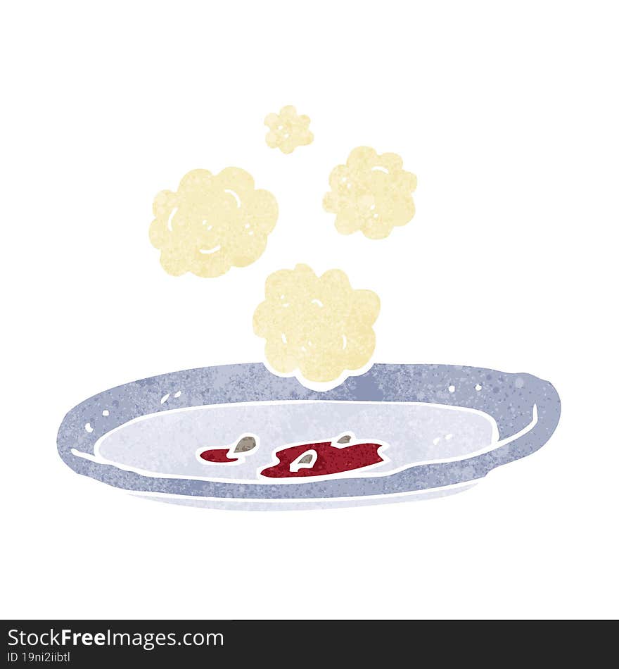 Cartoon Empty Plate