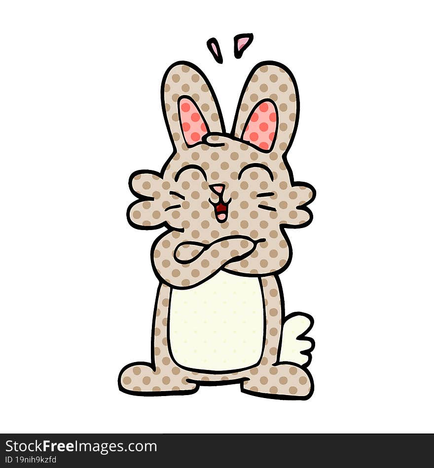 cartoon doodle cute bunny