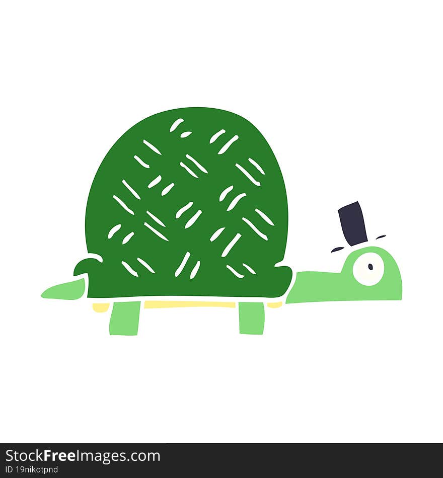 cartoon doodle funny tortoise