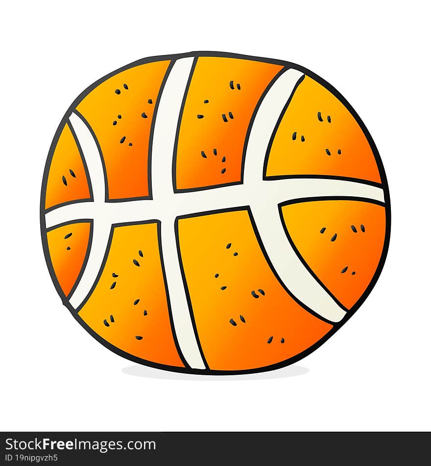 Cartoon Basketball