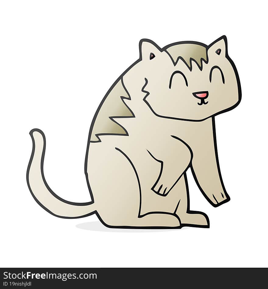 cartoon cat