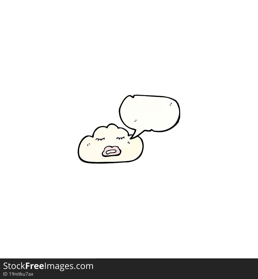 cartoon cloud