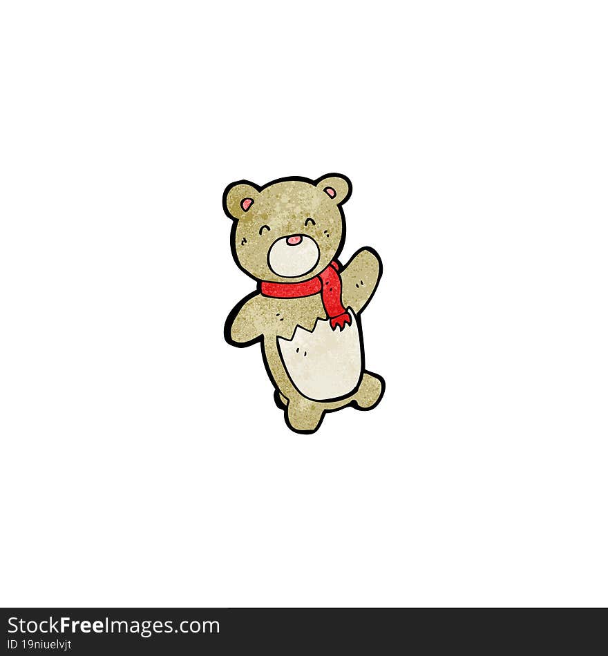 cartoon cute teddy bear