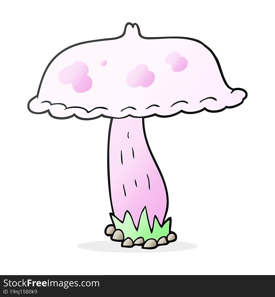 cartoon mushroom