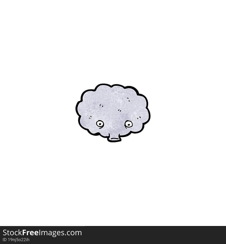 Cartoon Rain Cloud