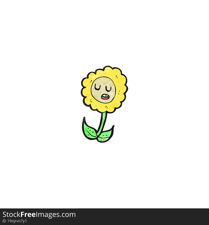 cartoon flower