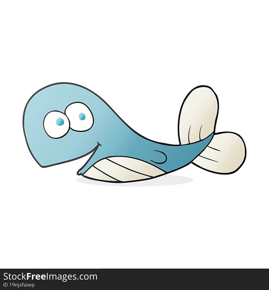 cartoon whale