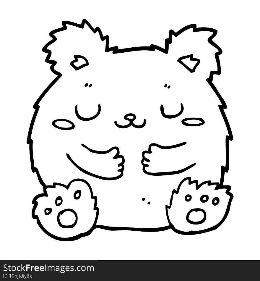 cute cartoon bear