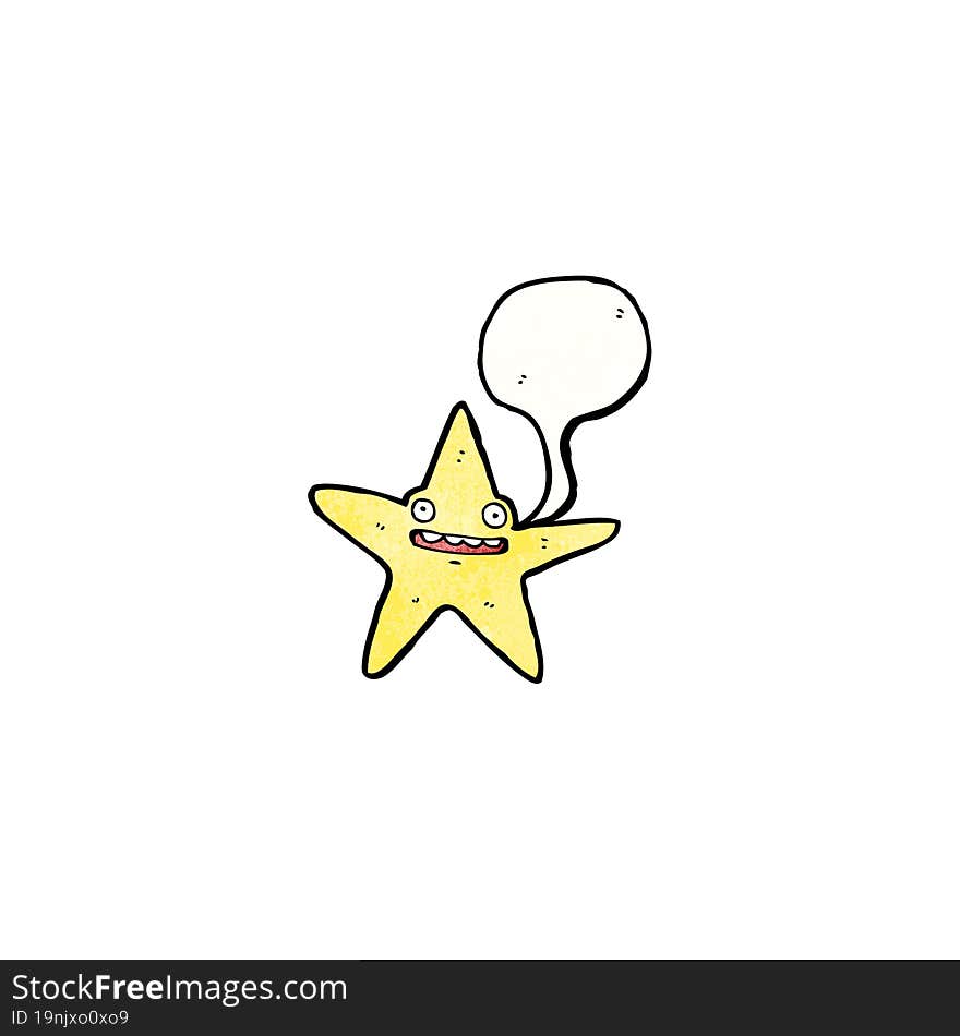 cartoon starfish