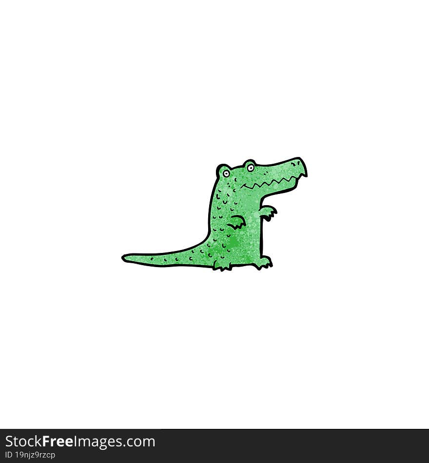 Cartoon Crocodile