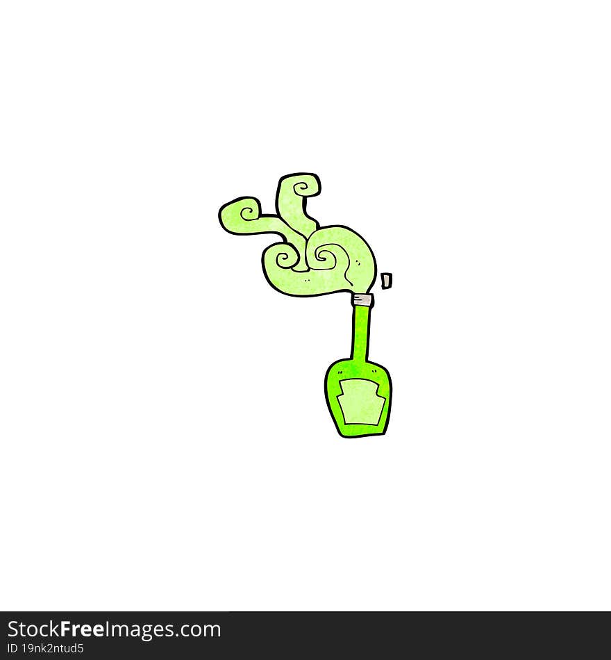 cartoon magic potion