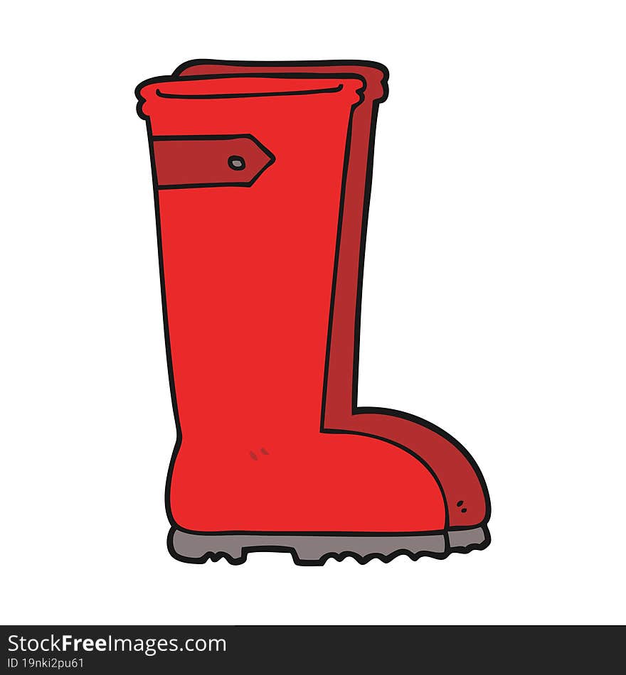 cartoon wellington boots