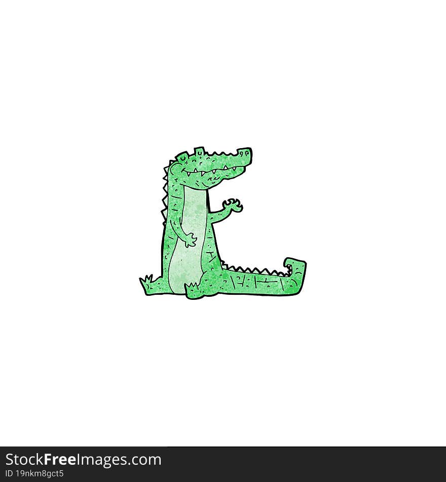 Cartoon Crocodile