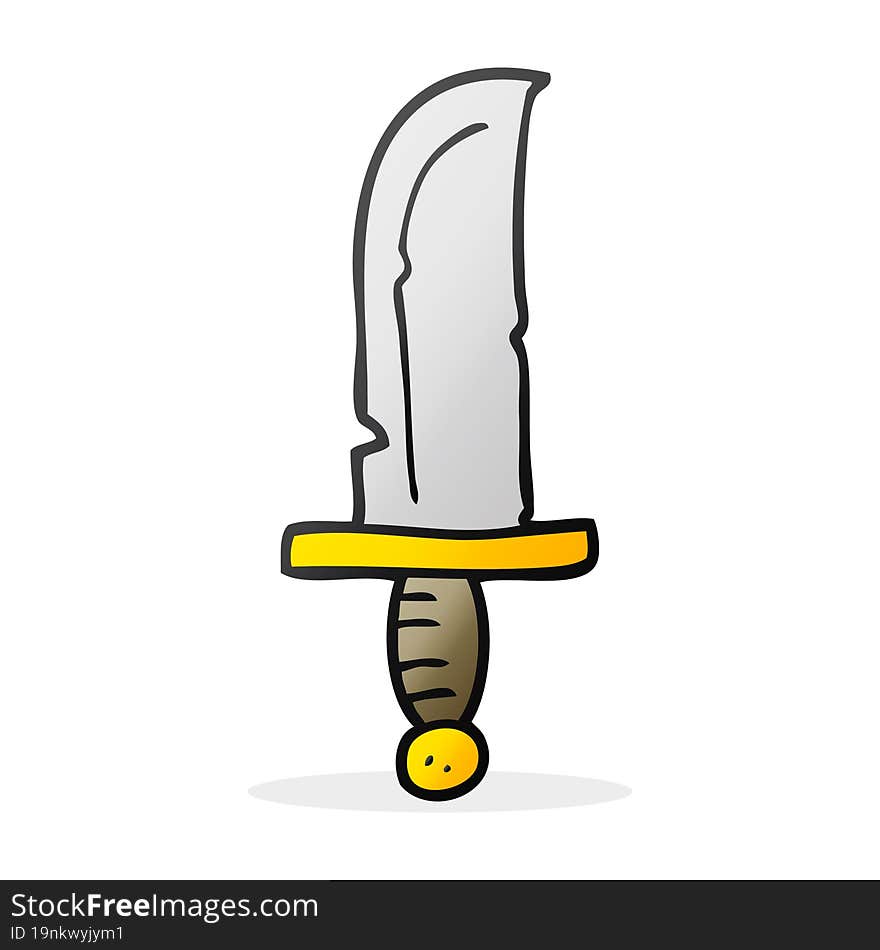 Cartoon Knife