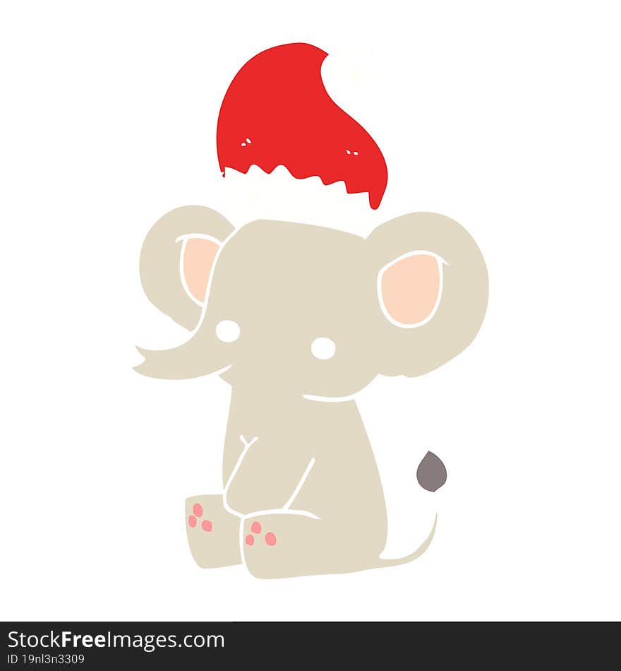 Cute Christmas Elephant