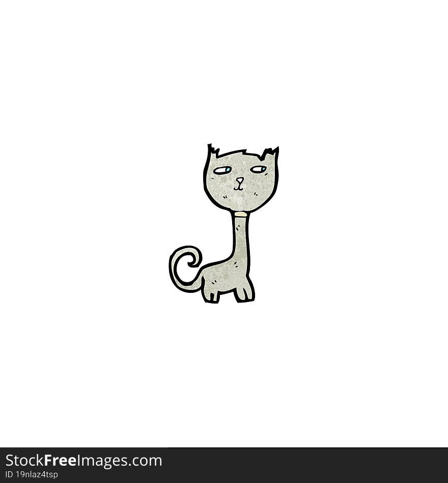 funny cartoon cat