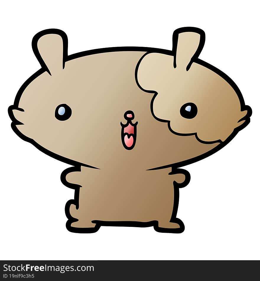 cartoon hamster. cartoon hamster