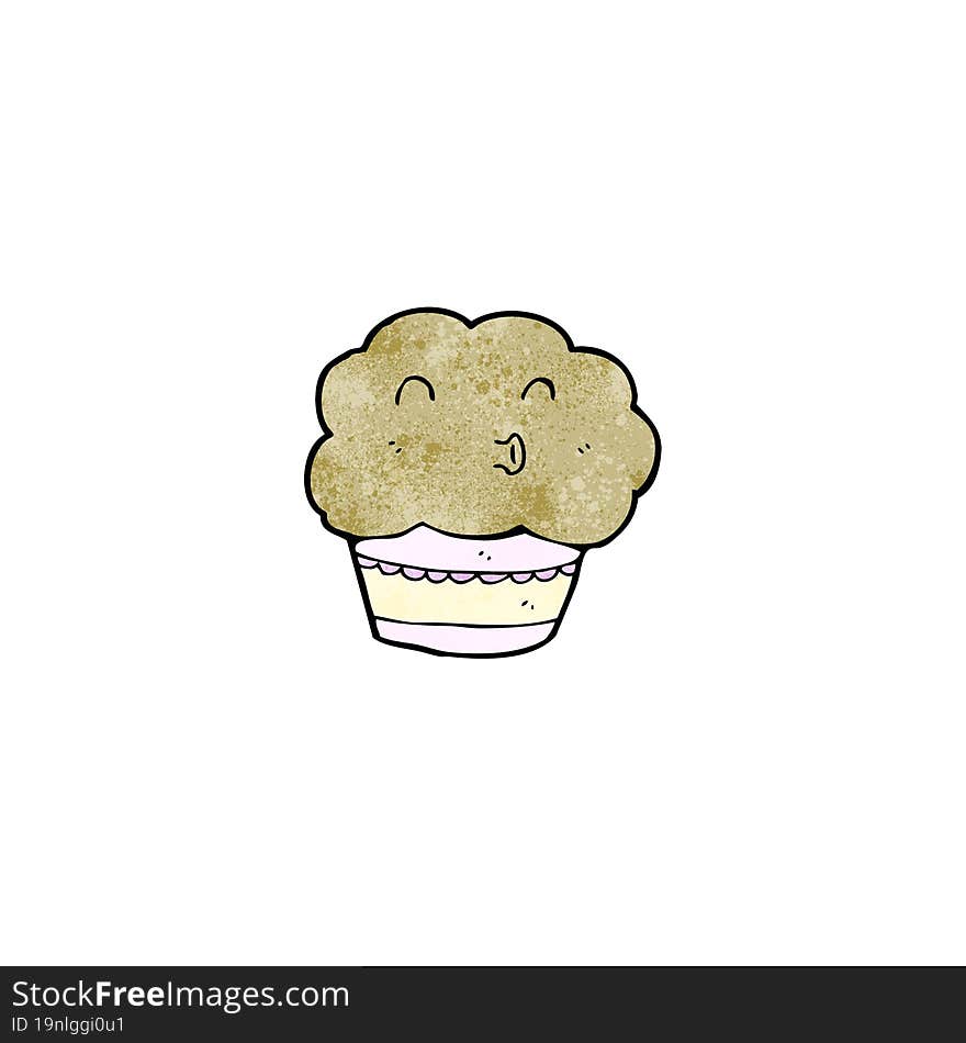 cartoon muffin