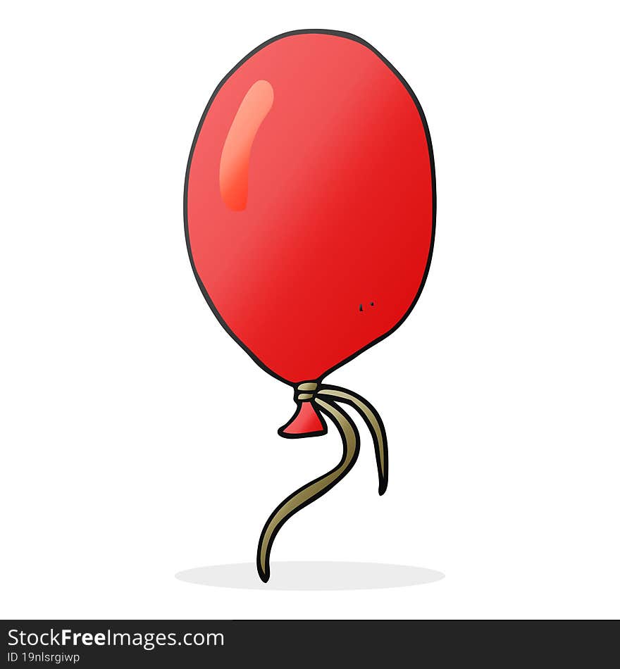 cartoon balloon