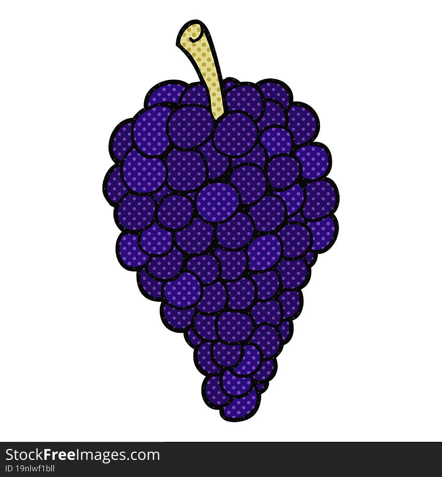 cartoon grapes