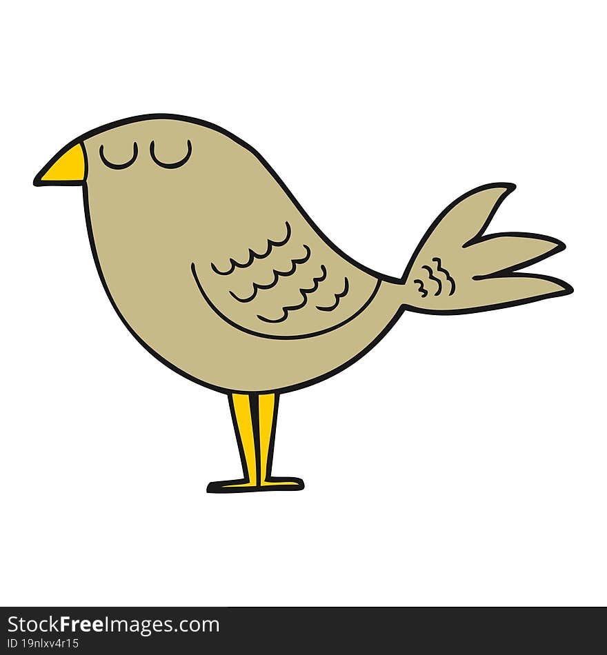 Cartoon Bird