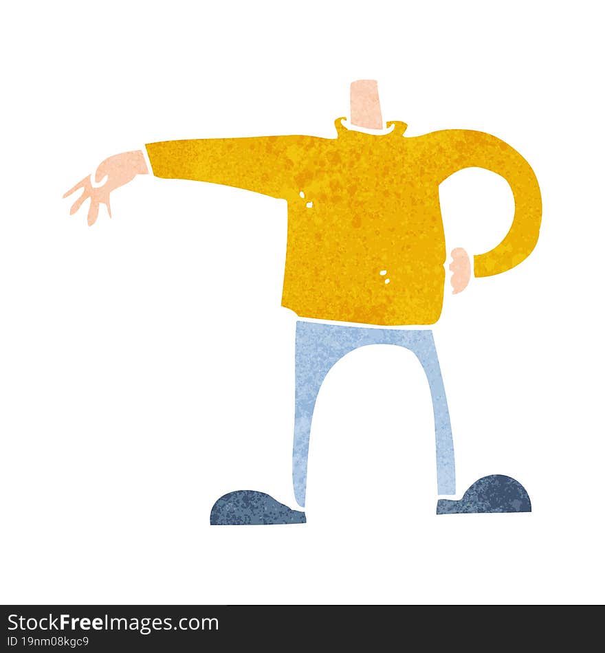 Cartoon Male Boy Making Gesture (mix And Match Cartoons Or Add Own Photos As Head