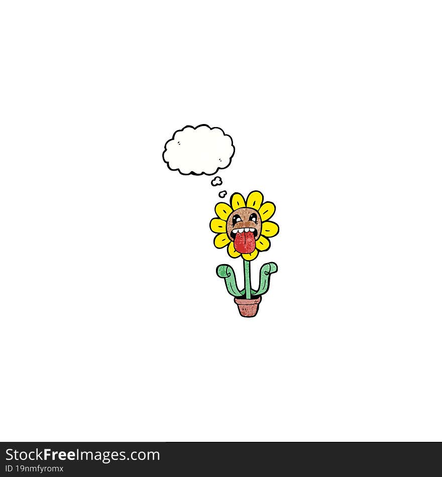 Cartoon Sunflower