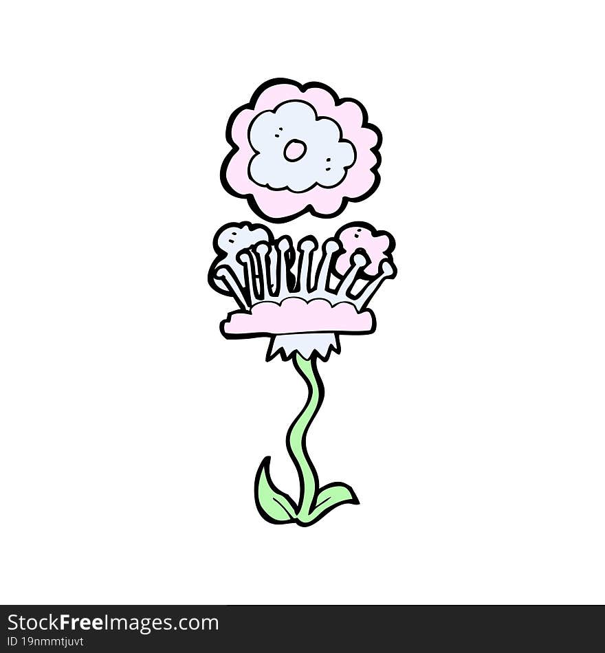 Cartoon Flower