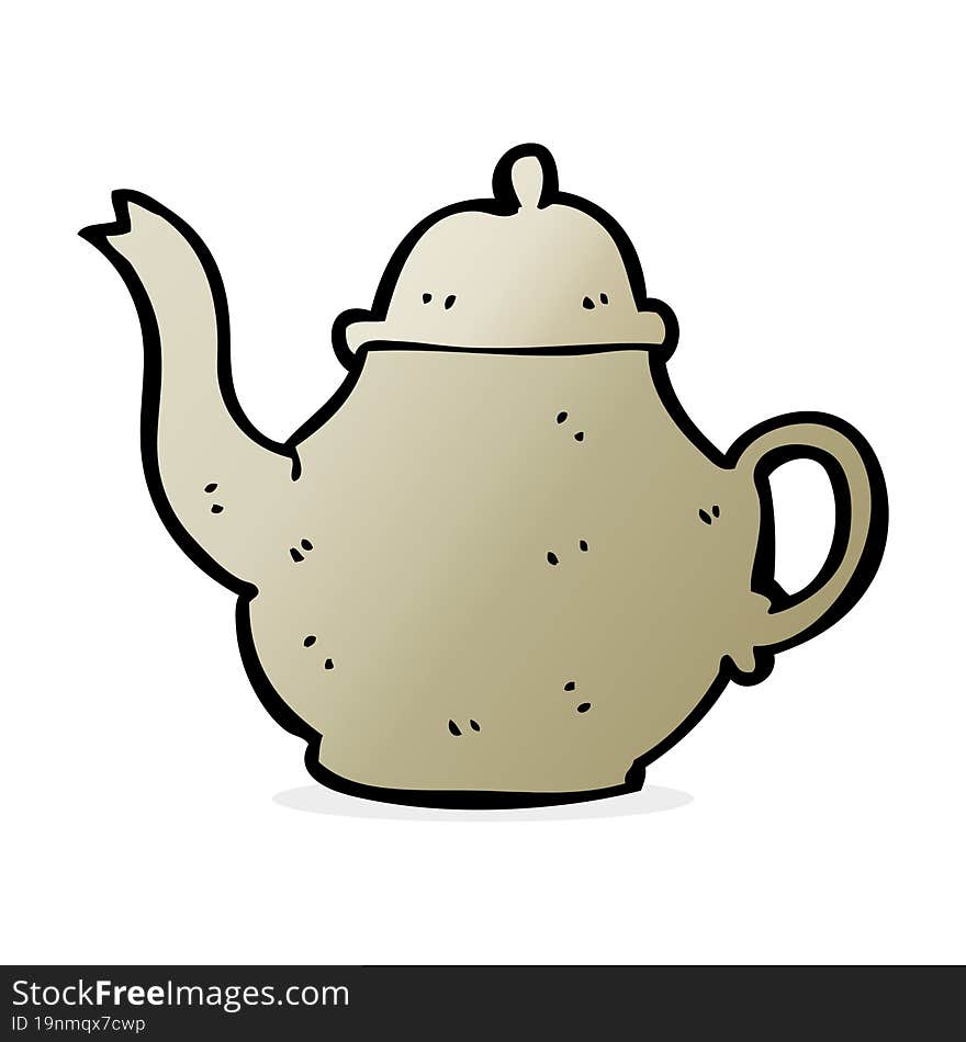 cartoon teapot