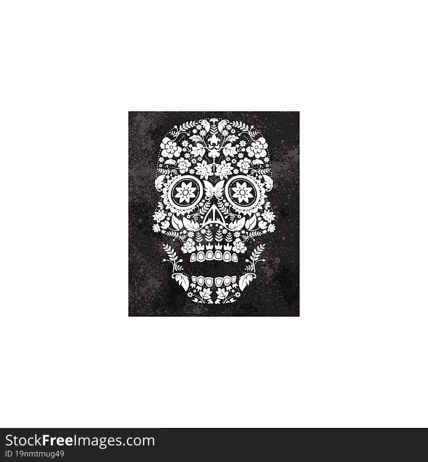 Day Of The Dead Skull