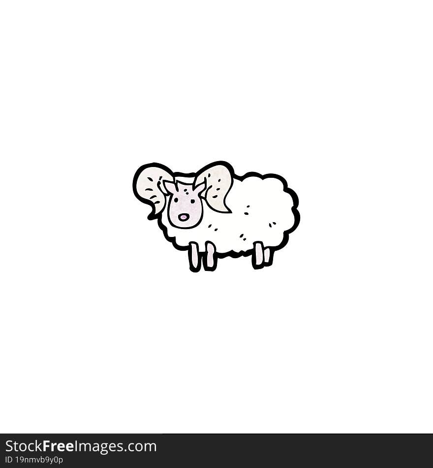 cartoon sheep