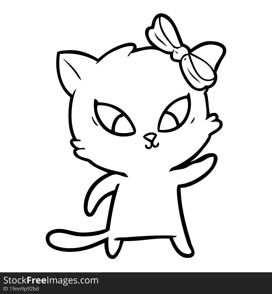 cartoon cat. cartoon cat