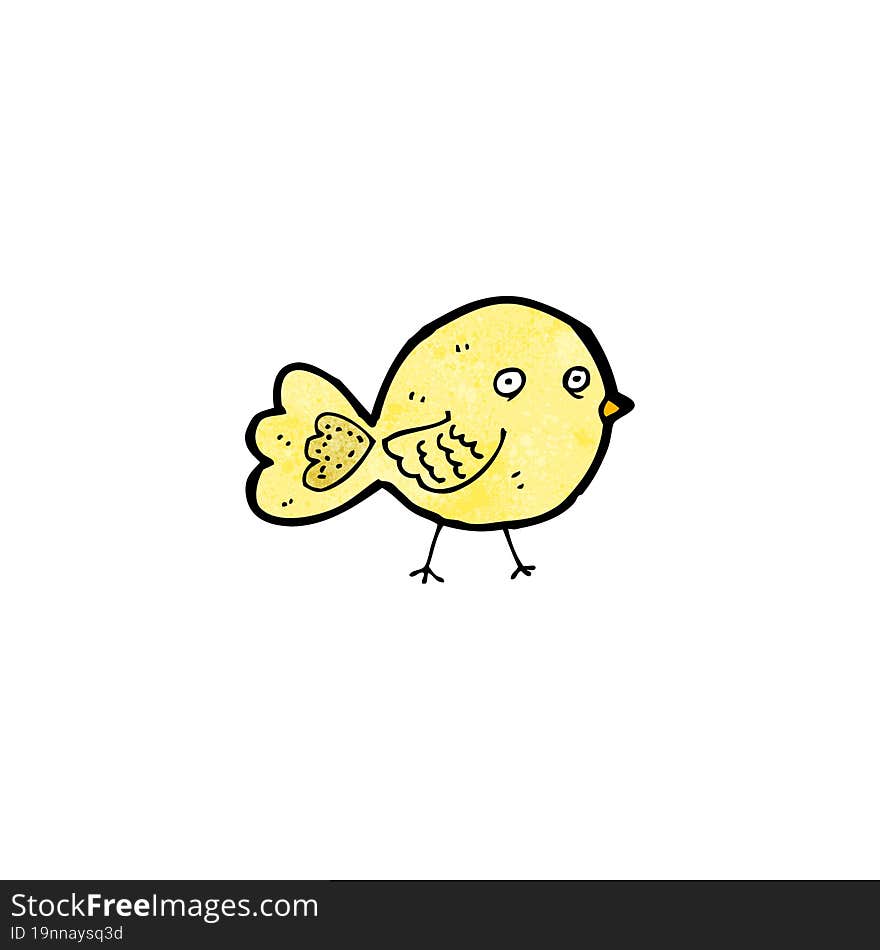 Funny Cartoon Bird