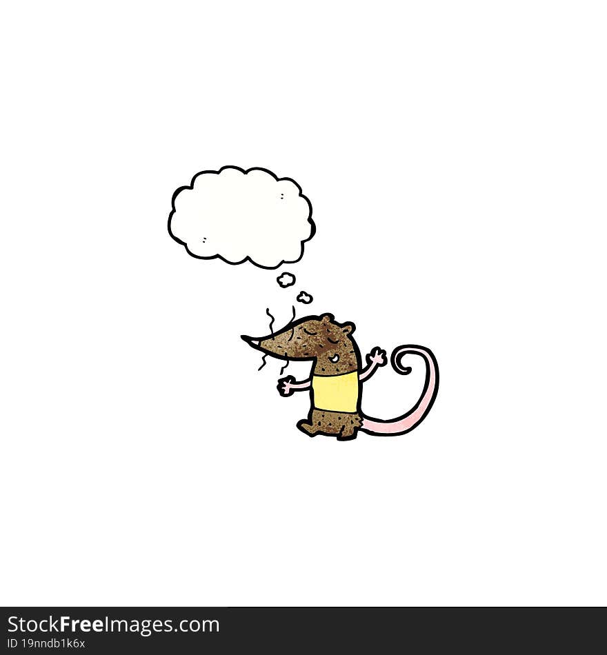 cartoon little mouse