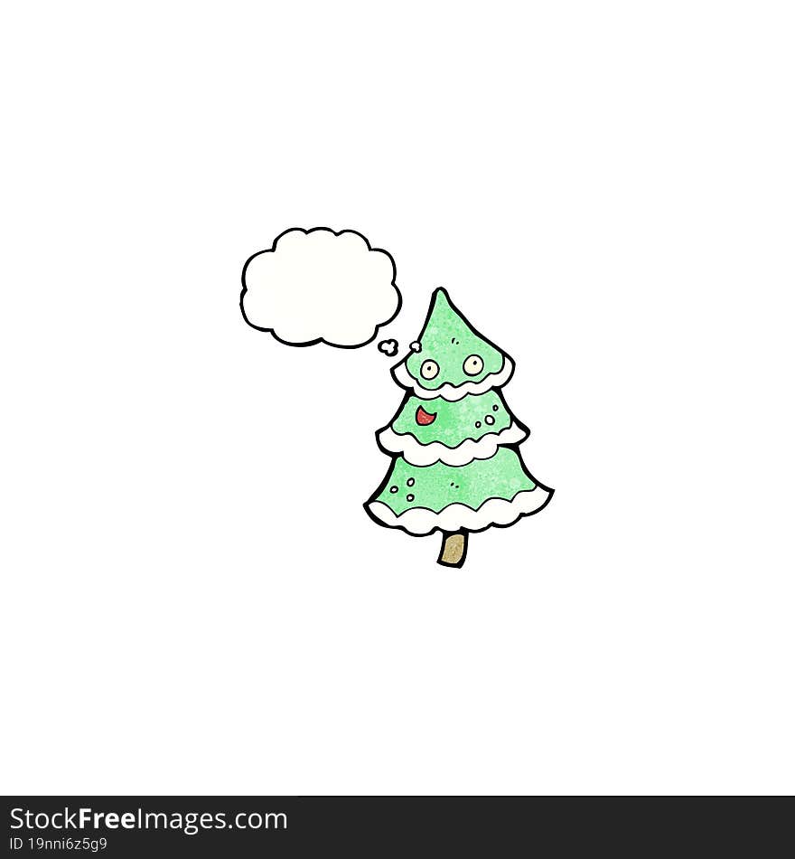 Christmas Tree Cartoon