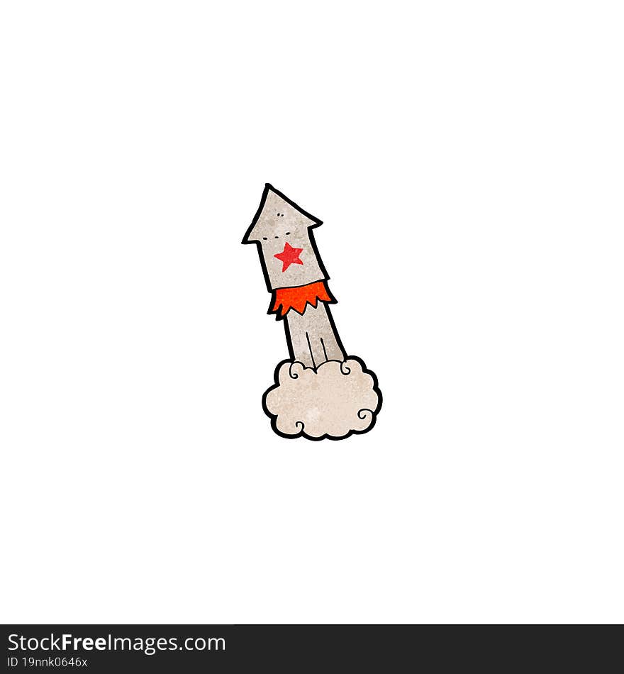 Cartoon Rocket